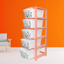 Plastic Smart Wonder Drawer Home Storage & Organization (5 Layer / 1 Pc) - Justgrabit Inc.
