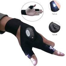 LED Flashlight Gloves Gifts for Men (Hand Gloves Light / 1 Pair) - justgrabit.in | Just Grab It