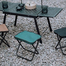 Folding Camping Stool Collapsible Camp Stool Portable Seat Travel Little Stools (1 Pc) - justgrabit.in | Just Grab It
