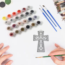 Paint by Number Kits 2 Set 20 Number Color, 6 paint brushes (2 Set) - justgrabit.in | Just Grab It