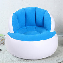 Kids inflatable sofa chair with backrest & Foot Air Pump (1 Set 85x74 Cm Approx) - justgrabit.in | Just Grab It