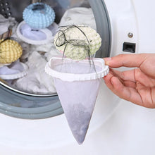 Reusable Washing Machine Floating Cylindrical Shape Lint Mesh Bag ( 1 Pc) - Justgrabit Inc.