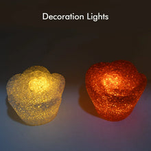 MULTI SHAPE SMALL LIGHT LAMPS LED SHAPE CRYSTAL NIGHT LIGHT LAMP (6 PC SET) - justgrabit.in | Just Grab It