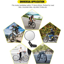 Bar End Bike Mirror: 360° Rotatable & Foldable (1 Pc) - Justgrabit Inc.
