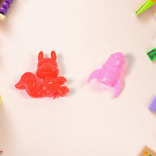 Mix Character, Monkey, Fish, Cat Pencil Top Promotional (1 Pc / Mix Colour & Design) - justgrabit.in | Just Grab It