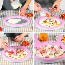 Ice - Frying Machine, Mini Ice Machine for Summer with Cartoon design Home Fried Ice Cream Machine - Justgrabit Inc.