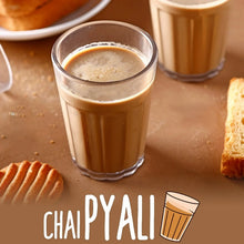 Supermom Plastic Chai Pyali Transparent Tea Glass Set (130ML / 6 Pc) - Justgrabit Inc.