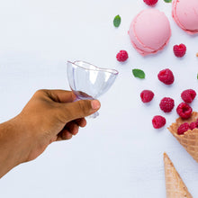 MODERN STYLE DESSERT & ICE CREAM BOWL PLASTIC 6PCS FOR HOME ,OFFICE,PARTY - justgrabit.in | Just Grab It