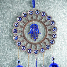 Decorative OM Evil Eye Wind Chime Wall Hanging (Mix Desin & 1 Pc) - justgrabit.in | Just Grab It
