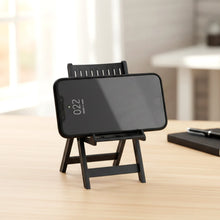 Mini Chair Shape Mobile Stand Holder (1 Pc / Balck Color) - justgrabit.in | Just Grab It