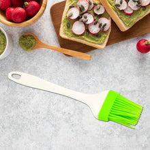 Silicone Kitchen Oil Spatula Brush with Handle Pastry / Cake Brush (17 cm / 1 Pc) - justgrabit.in | Just Grab It