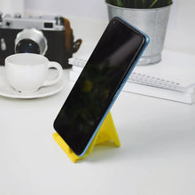 Adjustable Foldable Plastic Mobile Phone Stand (1 Pc / Mix Color) - Justgrabit Inc.