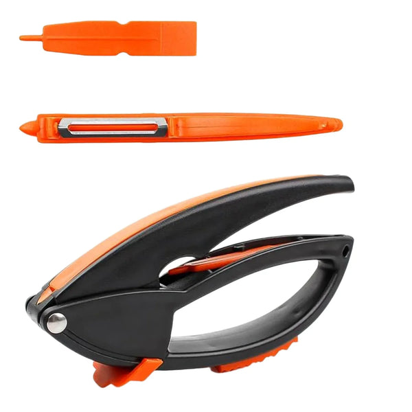 Multifunctional Garlic Press, Garlic Mincing & Crushing Tool (1 Pc) - Justgrabit Inc.