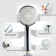 Shower Head Multi - Function Plastic High Pressure Shower Spray for Bathroom - justgrabit.in | Just Grab It
