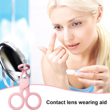 Plastic Ergonomic Women Eye Care Contact Lenses Inserter Remover Tool (1 Pc) - justgrabit.in | Just Grab It