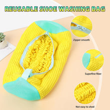 Shoe Washing Machine Bag with Microfiber Chenille Lining & Zipper (1 Pc) - justgrabit.in | Just Grab It