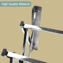 Stainless Steel Wall - Mounted Folding Clothes Drying Rack - Justgrabit Inc.