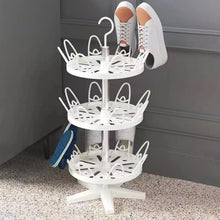 Rotating Shoe Rack, 3 Layer/ 3 Tier Rotating Shoe Rack (1 Pc) - justgrabit.in | Just Grab It