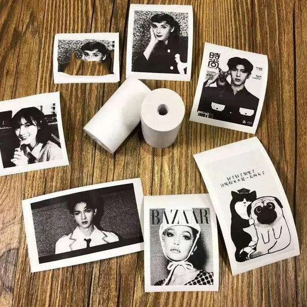 Thermal Printer Paper Roll – Aging Resistant, Fast Color, Portable (1 Pc / Printing Paper Roll) - Justgrabit Inc.