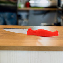Stainless Steel Serrated Kitchen Knife (1 Pc) - justgrabit.in | Just Grab It