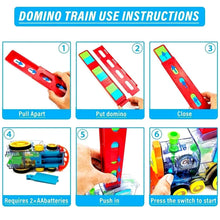 Transparent Funny Train Engine Block Set – 60 - Piece Music & Lights (Batteries Not Included) - Justgrabit Inc.