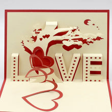 3D Paper Wish Card High Quality Paper Card All Design Card Good Wishing Card (Birthday , Valentine , love , Christmas Card) (1Pc ) - justgrabit.in | Just Grab It