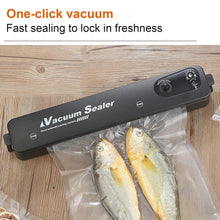 Vacuum Sealer Machine 10 Bags, Automatic Hands - Free, Smart Food Preservation (1 Set) - justgrabit.in | Just Grab It