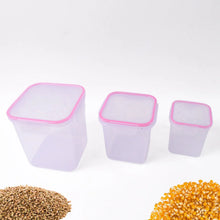 Kitchen Storage Container Set Of 3 Pcs (250, 500, 1000 ML) - Justgrabit Inc.