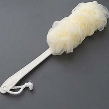Loofah Back Scrubber with Long Handle for Shower & Bath Cleaning - justgrabit.in | Just Grab It