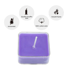 Smokeless Scented Acrylic Lavender Tealight Candles | Scented Acrylic Tealight Candle Set of 1 for Home Decoration and Celebrations | Long Burning Time Candle, Diwali (1 Pc / Mix Color) - Justgrabit Inc.
