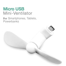 Micro / Android USB Mini Fan Flexible USB Fan (1 Pc / Loose) - justgrabit.in | Just Grab It