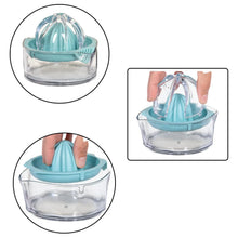 Manual Drink Orange Lemon Citrus Lime Fruit Juice Juicer Squeezer, BPA Free, Press & Pourer With Lid Plastic Manual (1 Pc) - Justgrabit Inc.