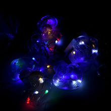 8 Feet 12 Wish Heart Ball String LED Lights With Color Box for Home Decoration, Diwali & Wedding LED Christmas Light Indoor and Outdoor Light ,Festival Decoration (Wishing Ball Multicolor) - justgrabit.in | Just Grab It