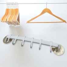 1pc bath towel hanger wall mount towel hanger wall towel shelf towel hanging rack kitchen towel holder towel hanging hook - Justgrabit Inc.