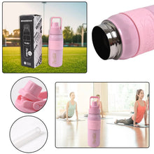Stainless Steel Vacuum Insulated Water Bottle WIth Straw (550ml) - Justgrabit Inc.