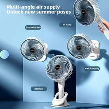 Multifunctional USB Desk Fan Clipped Fan (1 Pc / With Color Box) - justgrabit.in | Just Grab It