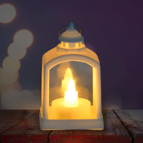 Smokeless Led Light Lantern Lamp, Diwali (1 Pc) - justgrabit.in | Just Grab It