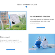 Double face glass cleaner Window Squeegee, Magnetic Window Washing Equipment. - justgrabit.in | Just Grab It