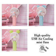 Mini Cartoon Style Fan used in all kinds of places including household and many more for producing fresh air purposes.(Battery Not Include) - Justgrabit Inc.