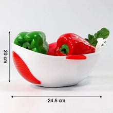 Plastic Rice Pulses Fruits Vegetable Noodles Pasta Washing Bowl and Strainer - Justgrabit Inc.