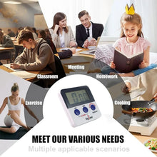 Digital Kitchen Timer with Alarm | Stop Watch Timer for Kitchen | Kitchen Timer with Magnetic Stand |Timer Clock for Study - justgrabit.in | Just Grab It