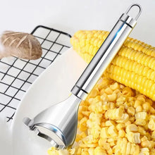 Stainless Steel Corn Peeler Con Cob Remover Cutter (1 Pc) - Justgrabit Inc.