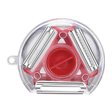 3 in 1 Multi Function Three Use Rotary Hanging Round Planer Peeler and Cutter Vegetable Slicer Kitchen Tools Kitchen Gadgets - justgrabit.in | Just Grab It