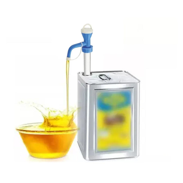 Stainless Steel Kitchen Manual Hand Oil Pump - Justgrabit Inc.