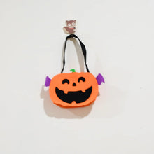 Halloween Pumpkin Bags Non - Woven Candy Bags Trick or Treat Bags Portable Tote Bag Cartoon Goodie Handbag for Halloween Party Favors, Kids Gift Bag - justgrabit.in | Just Grab It