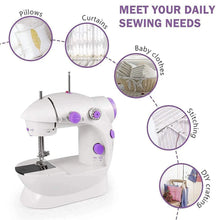 Home Tailoring Sewing Machine With Extension Table Set, Foot Pedal, Adapter Mini Electric Silai Machine, Portable Stitching Machine/Tailoring Machine - Justgrabit Inc.