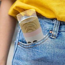 Steel Water Bottle With Glass Lid (350 ML) - Justgrabit Inc.