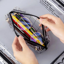 Transparent Pencil Pouch With Zipper (1 Pc) - justgrabit.in | Just Grab It
