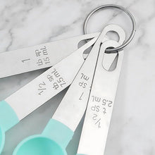Premium Measuring Spoon Set with Stainless Steel Handles 4 - Piece - justgrabit.in | Just Grab It