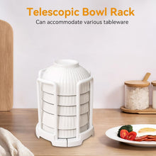 Plastic Bowl Holder Bowl Organizer Drain Rack (1 Pc) - justgrabit.in | Just Grab It